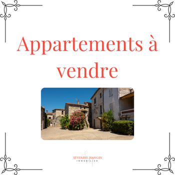 Appartements à vendre drôme des collines